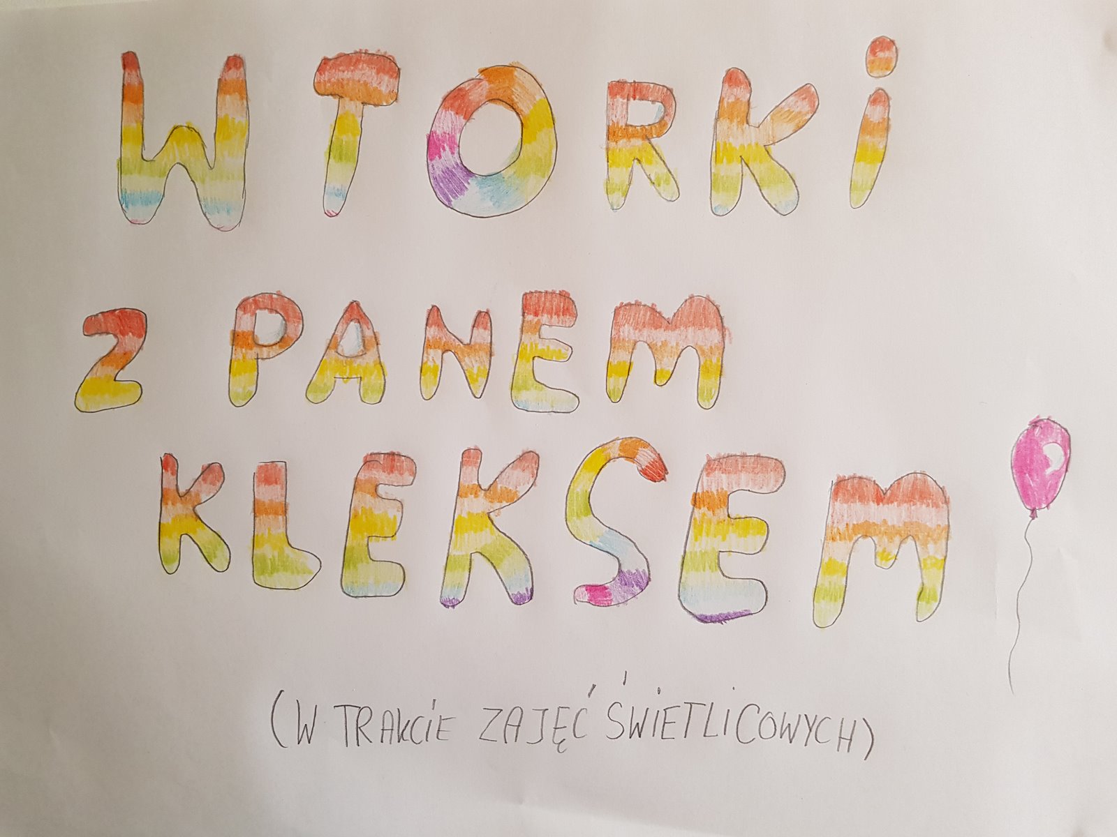 Wtorki z Panem Kleksem