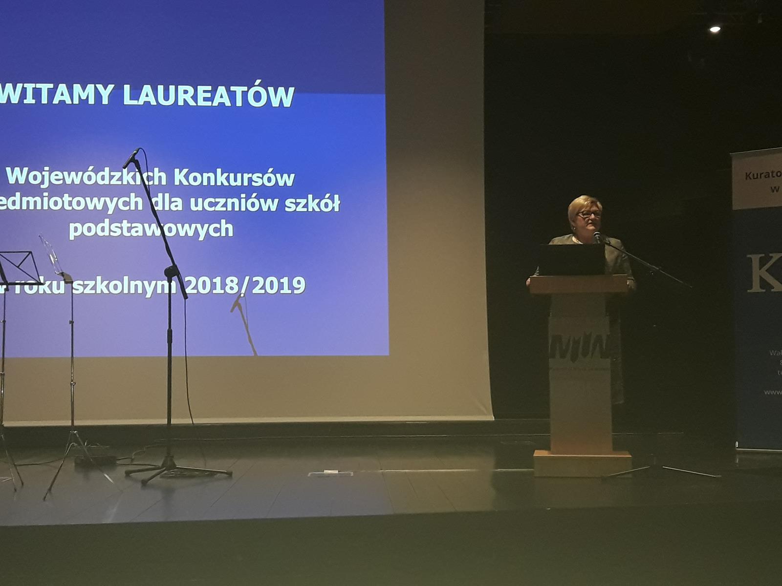 WYNIKI KONKURSÓW KURATORYJNYCH DLA GIMNAZJUM I SZKOŁY PODSTAWOWEJ