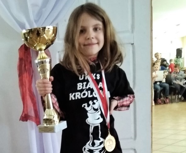 Helenka Narwojsz - Mistrzyni Województwa Pomorskiego w Szachach 