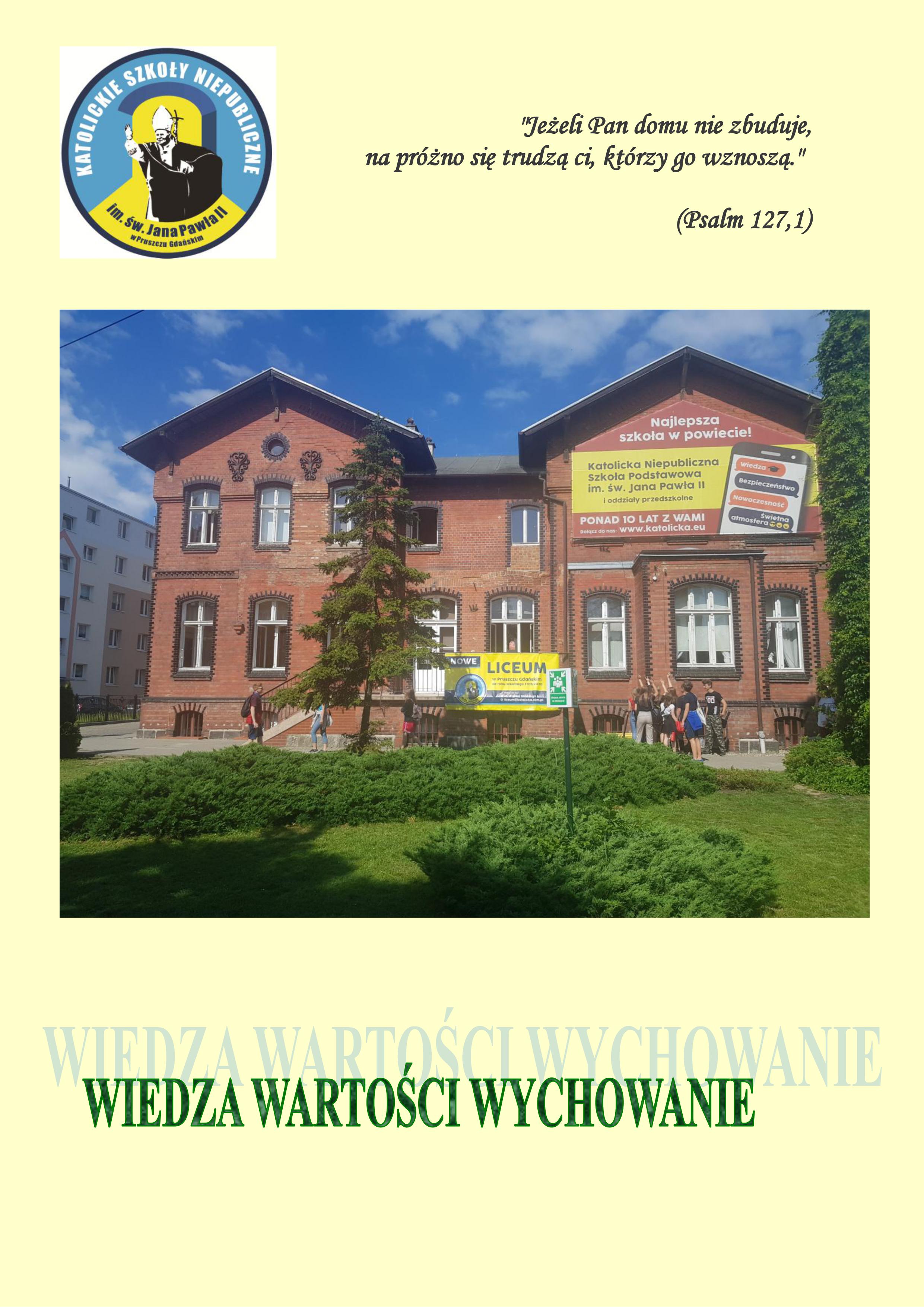 BIULETYN INFORMACYJNY Z OKAZJI 15-LECIA SZKOŁY