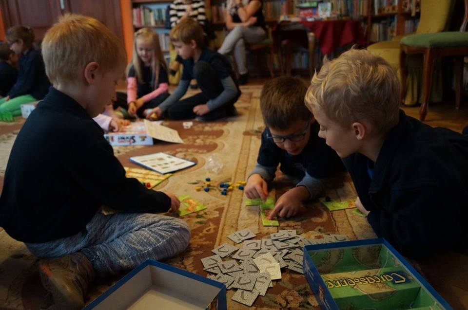 Gry planszowe w Bibliotece Miejskiej