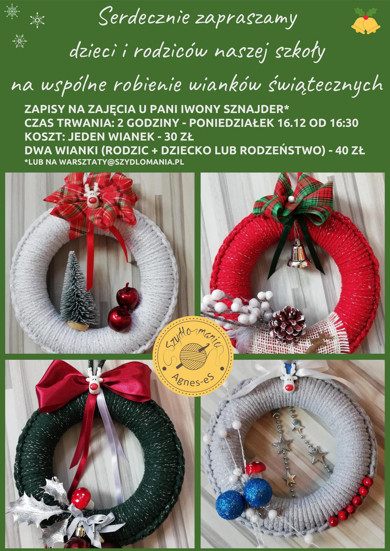 ZAPRASZAMY NA ROBIENIE WIANKÓW