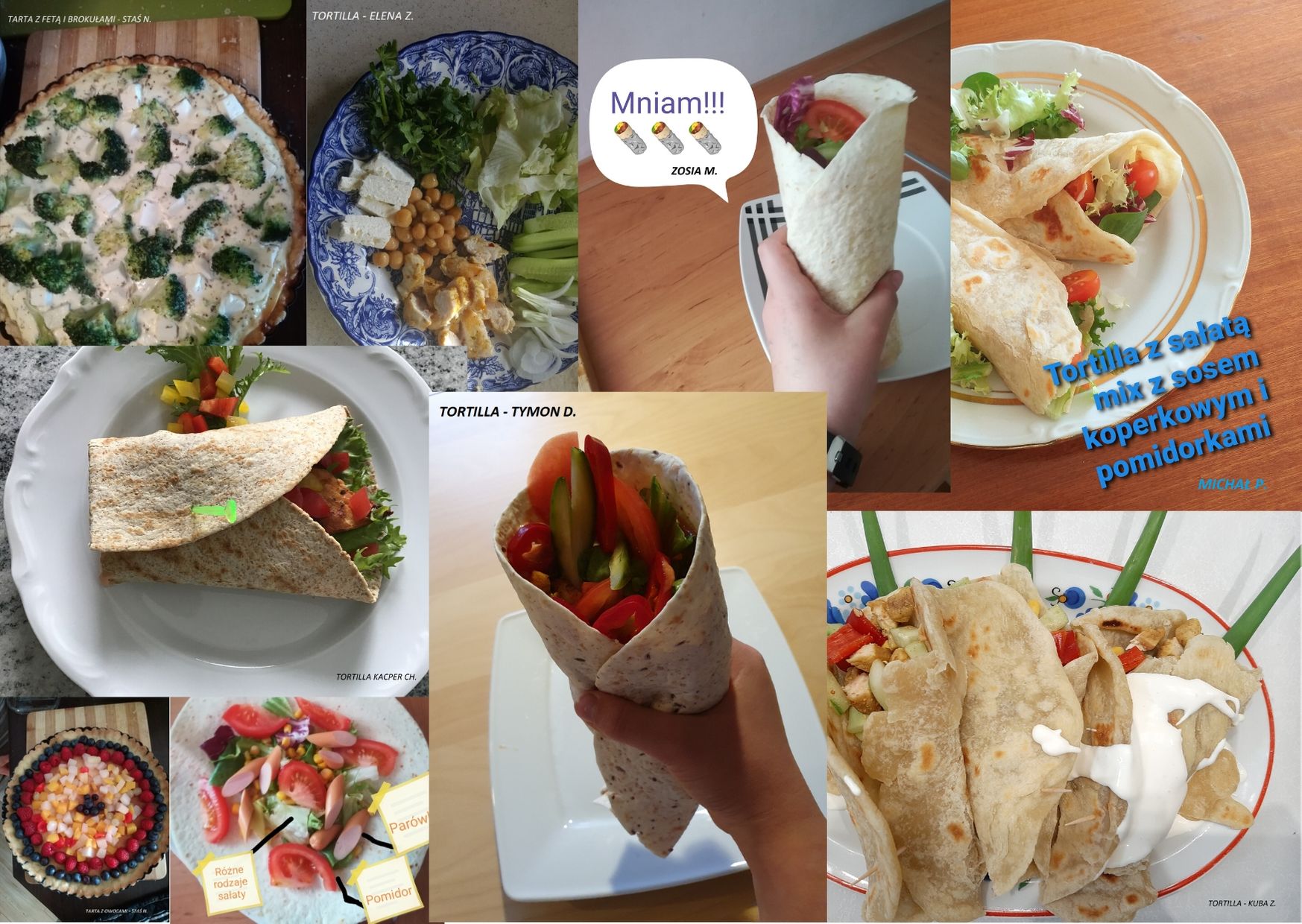 Witaminy na talerzu w klasie V - jemy smacznie i zdrowo