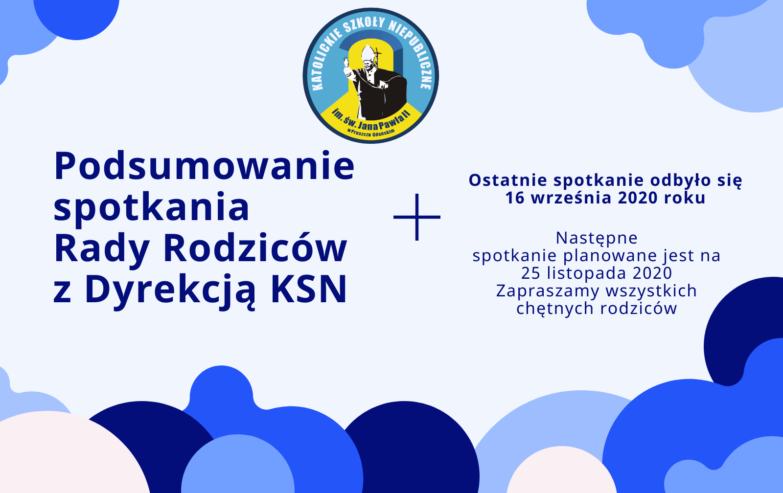 Podsumowanie spotkania Rady Rodziców z Dyrekcją szkoły