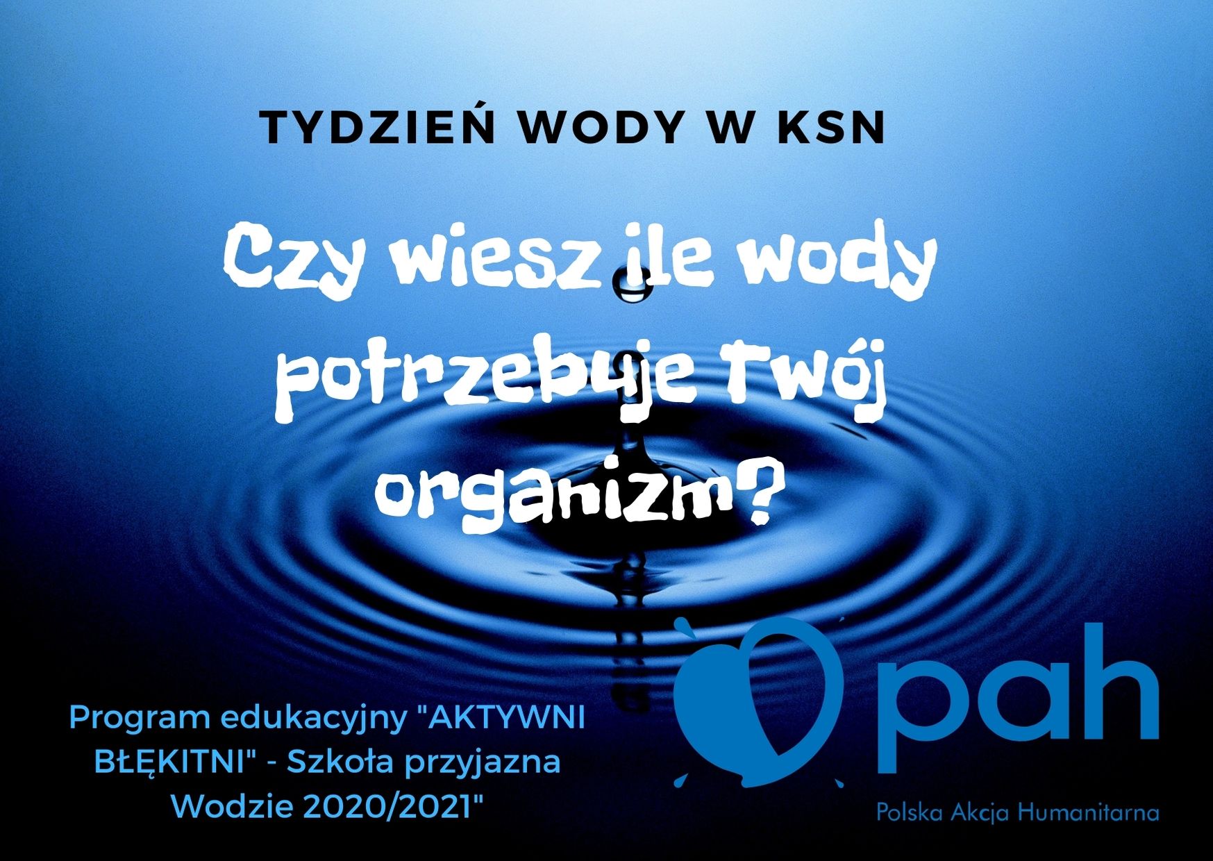 Ile wody potrzebuje Twój organizm?
