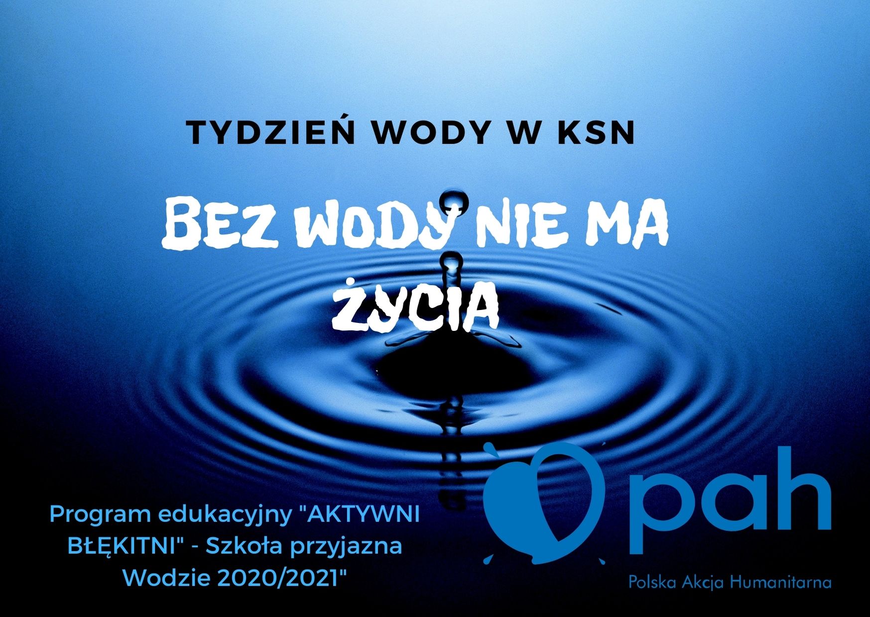 Bez wody nie ma życia