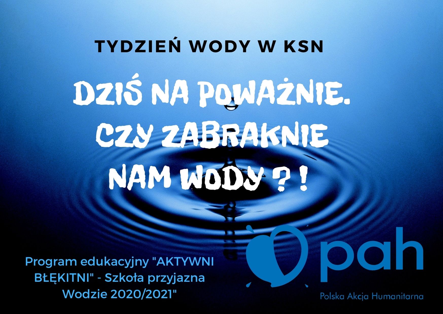 Czy zabraknie nam wody?!