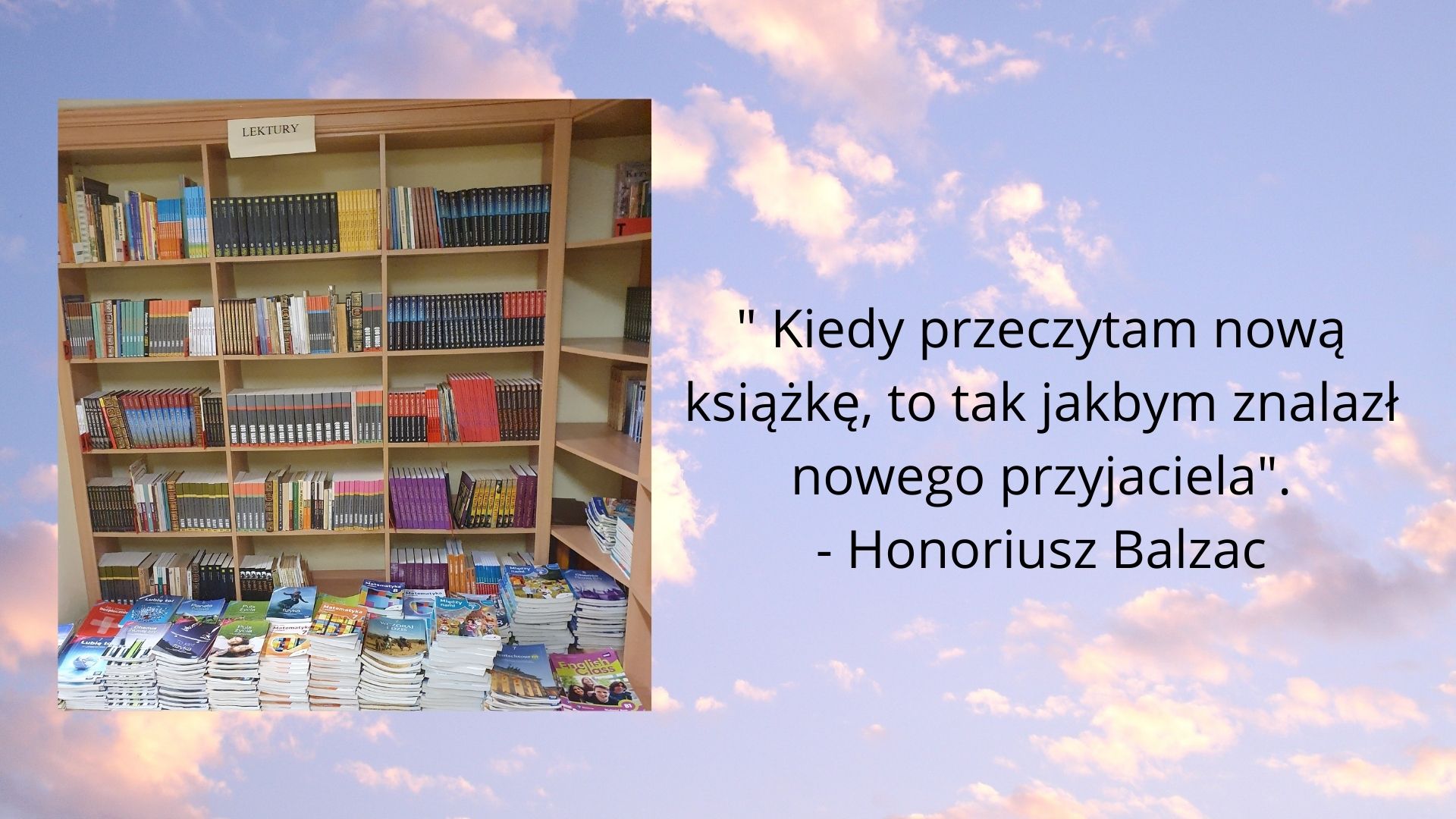 KSIĄŻKI DO POCZYTANIA DLA PRZYJEMNOŚCI