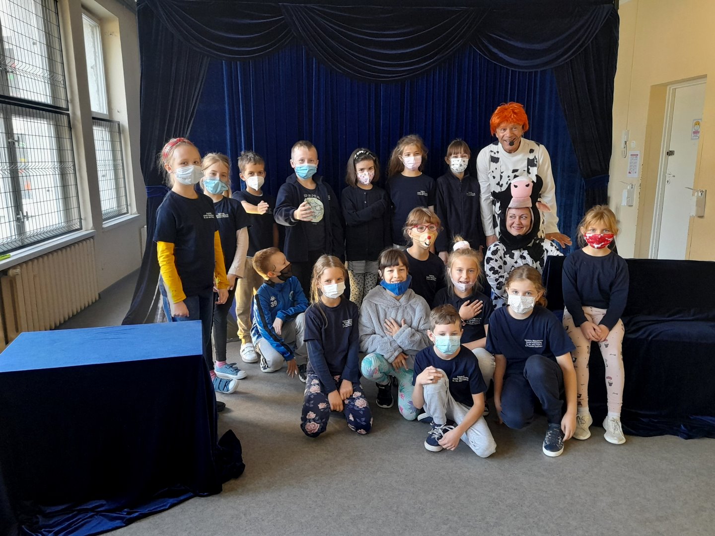 Spektakl Mądrości Krówki Łaskotki. Bajka teatralna o charakterze profilaktyc