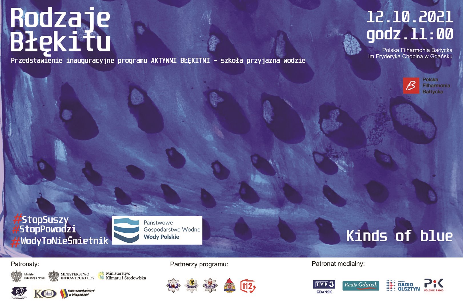 Spektakl online - Rodzaje Błękitu