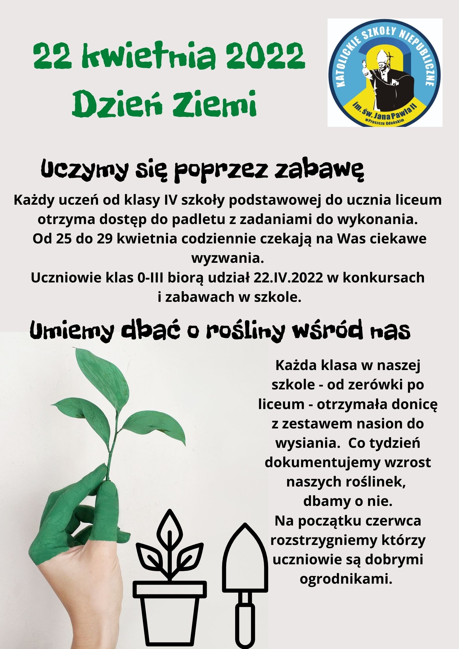 DZIEŃ ZIEMI 22 kwietnia 2022