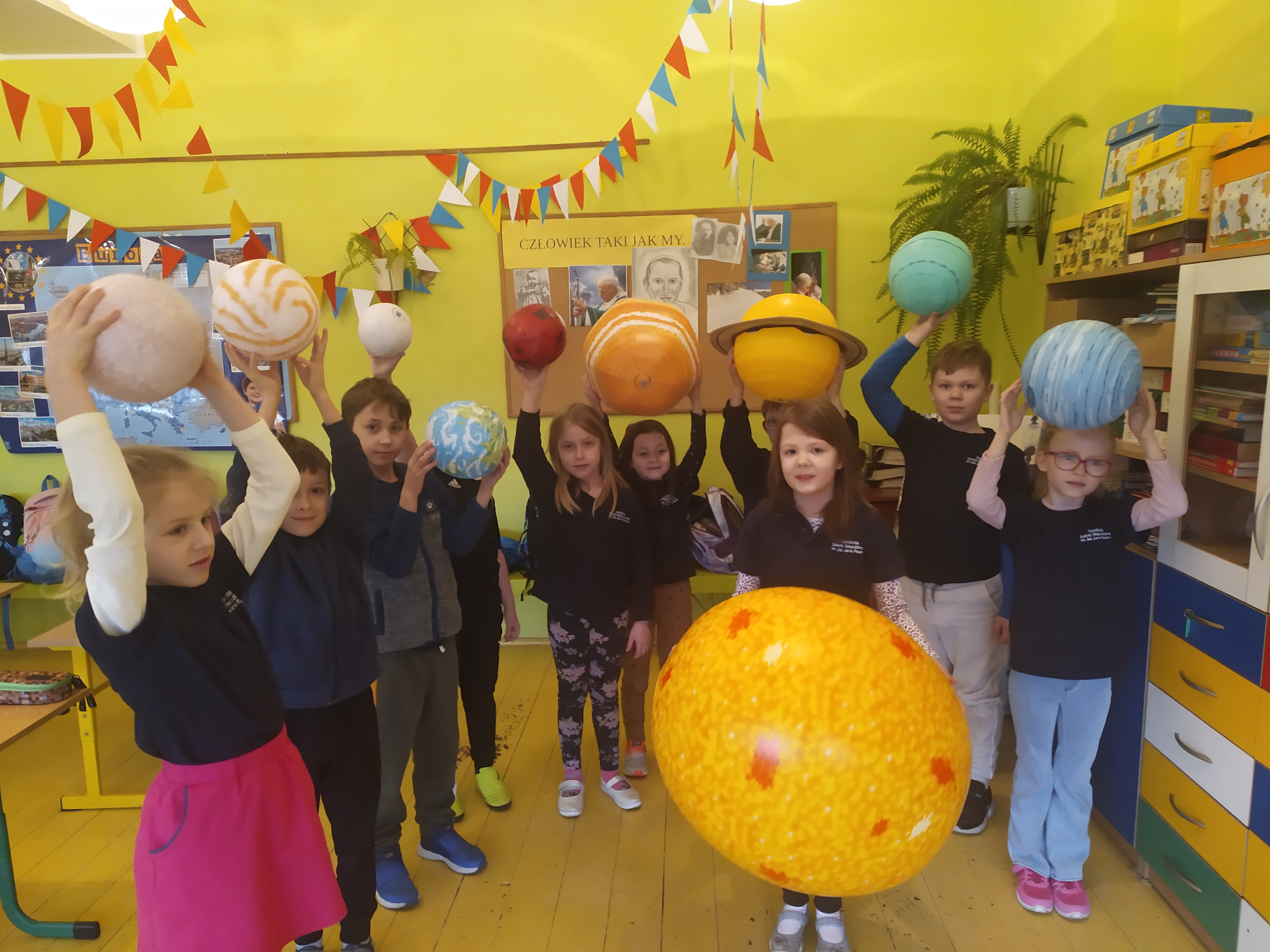 Zosia w roli nauczyciela