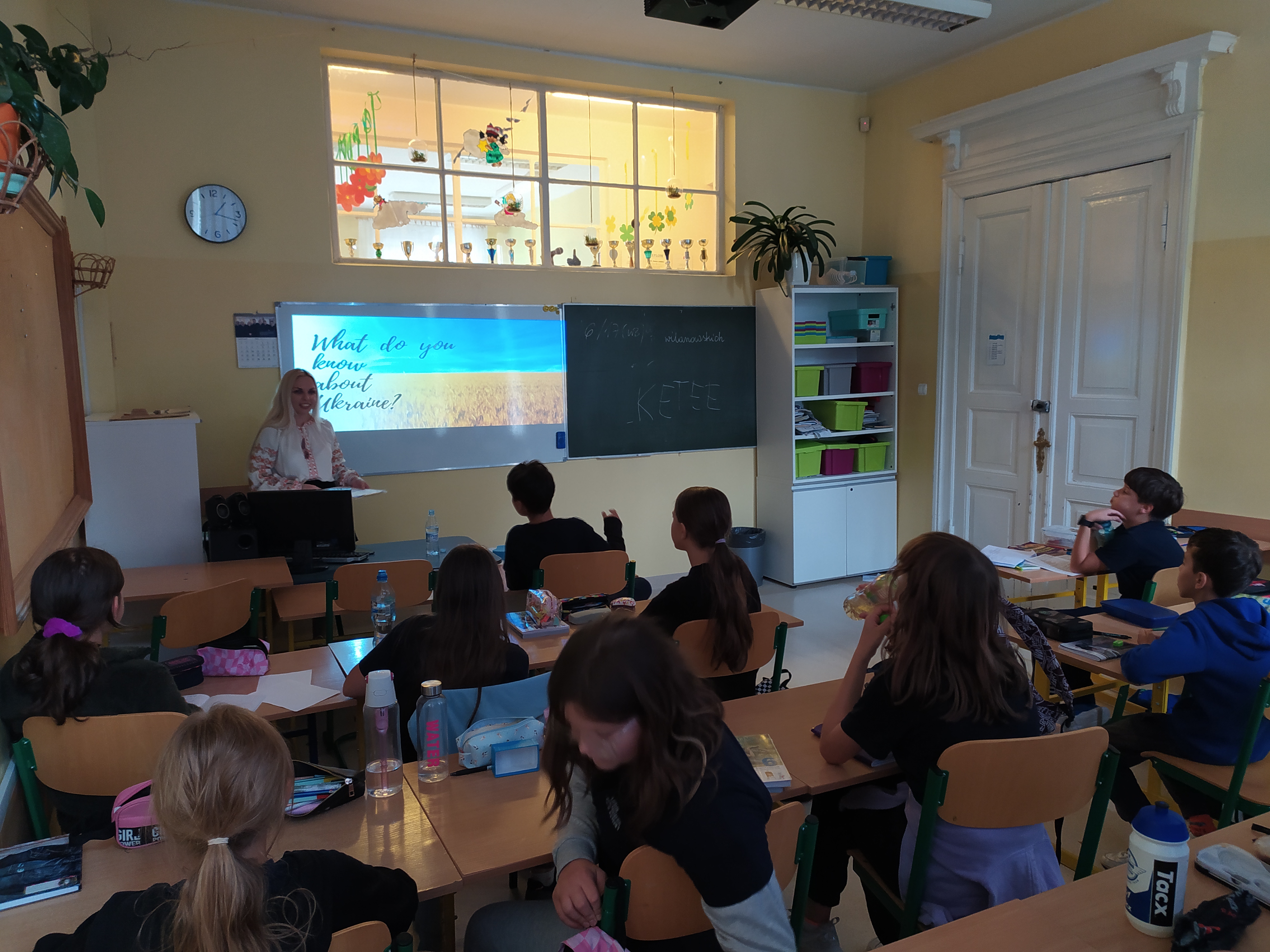 SPOTKANIE Z WOLONTARIUSZKAMI Z UKRAINY