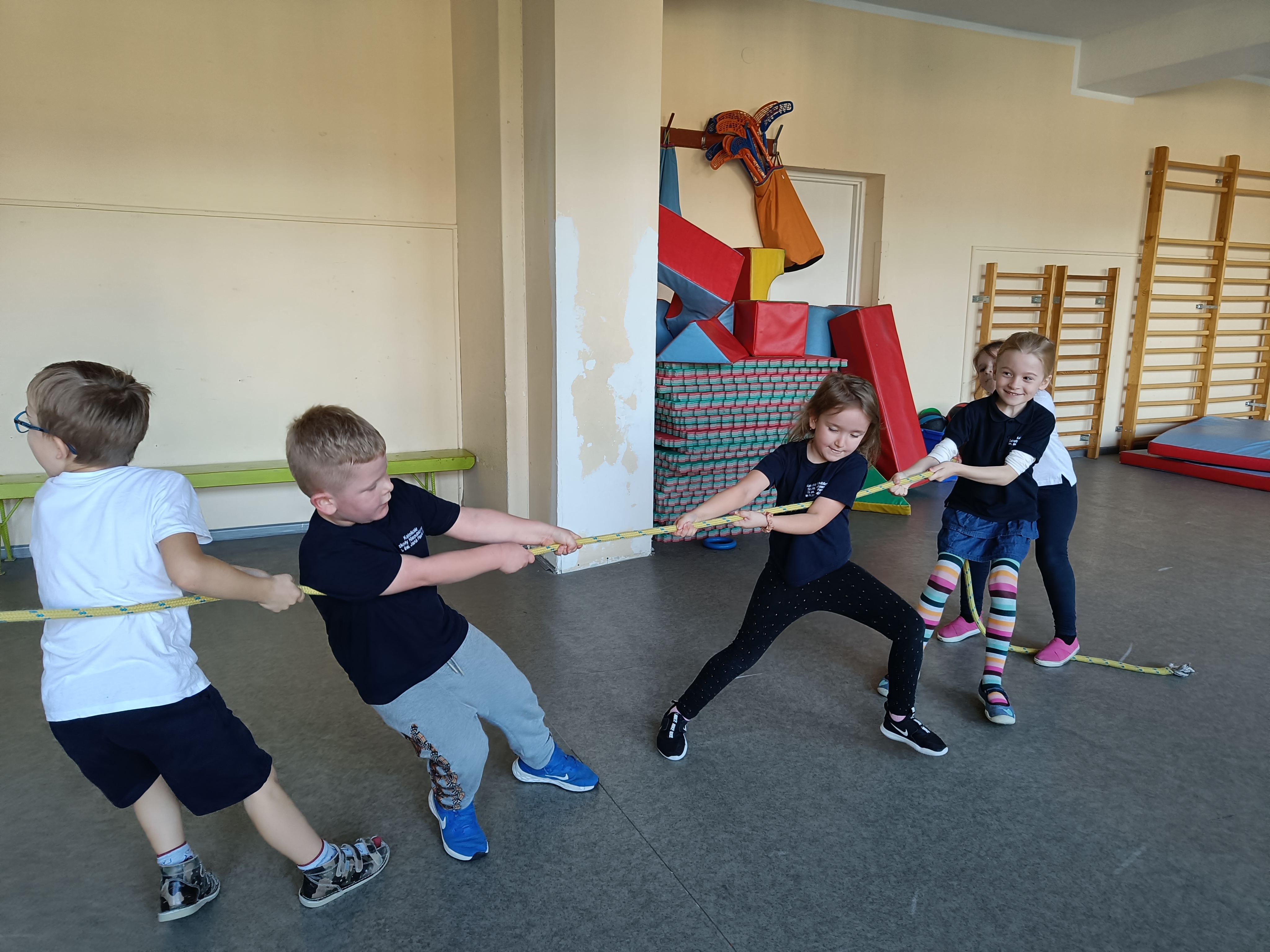 Piotrek w roli nauczyciela