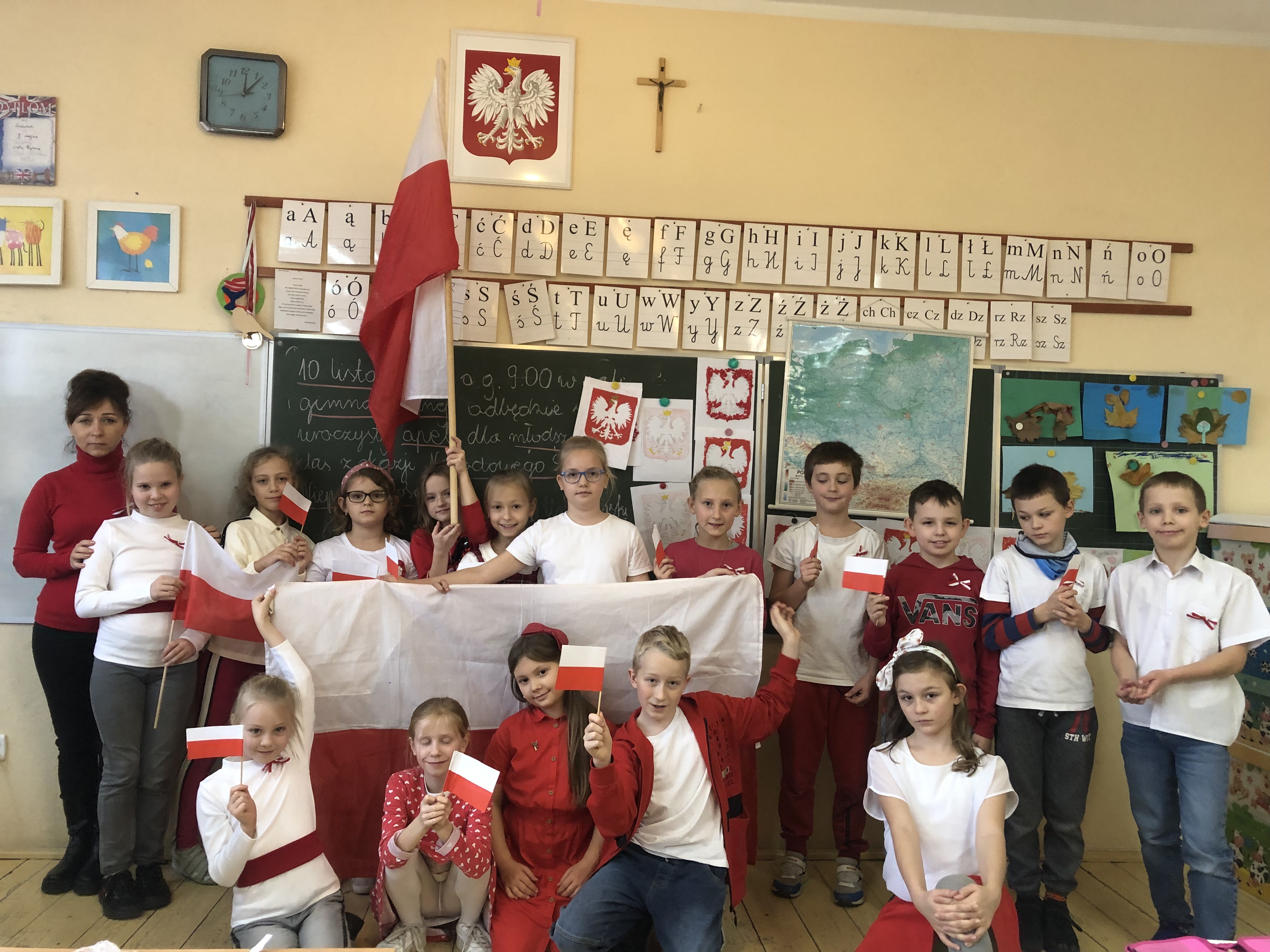 Święto Odzyskania Niepodległości kl.3