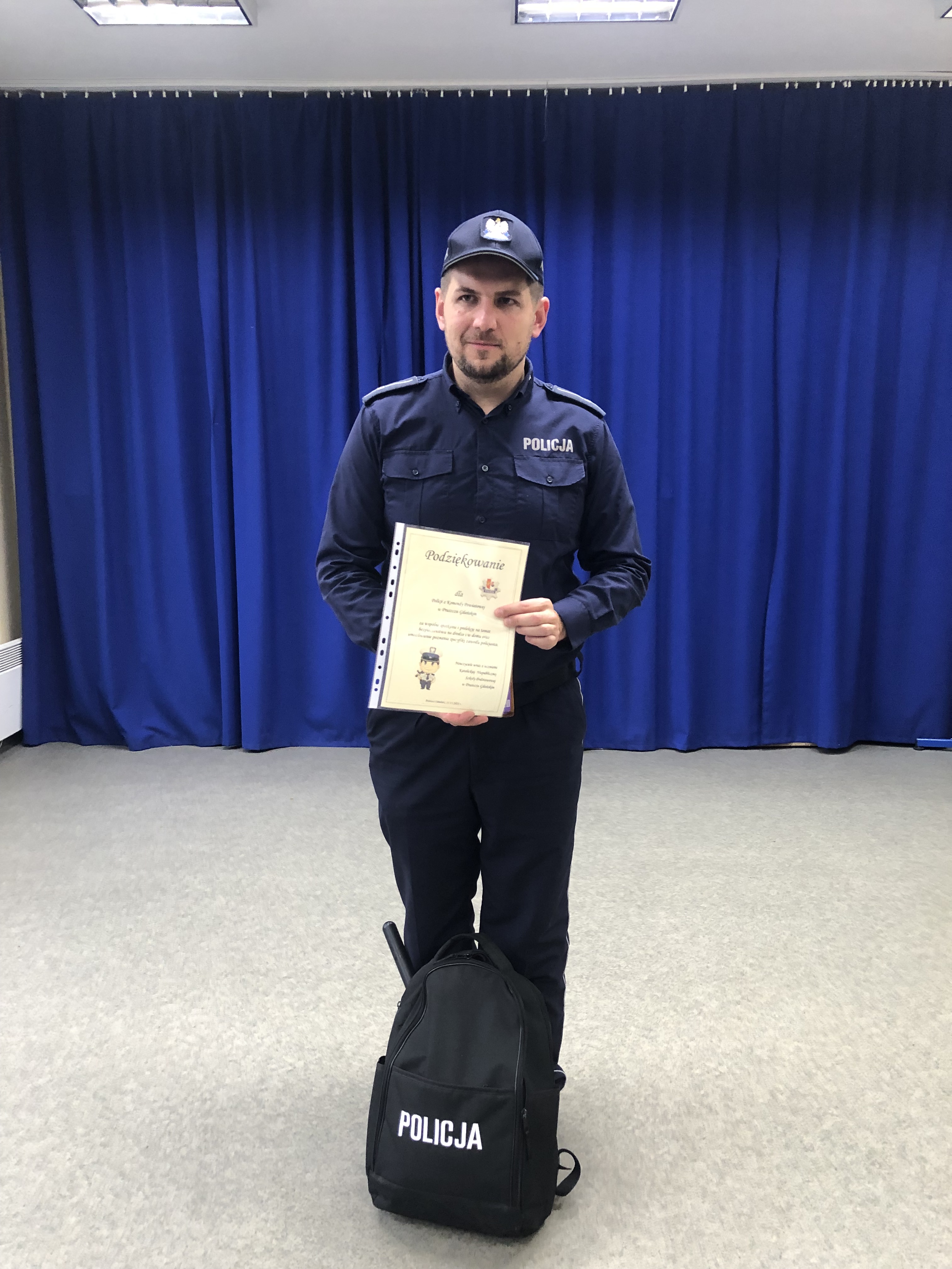 Spotkanie z policjantem