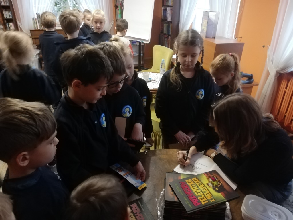 Spotkanie autorskie w bibliotece