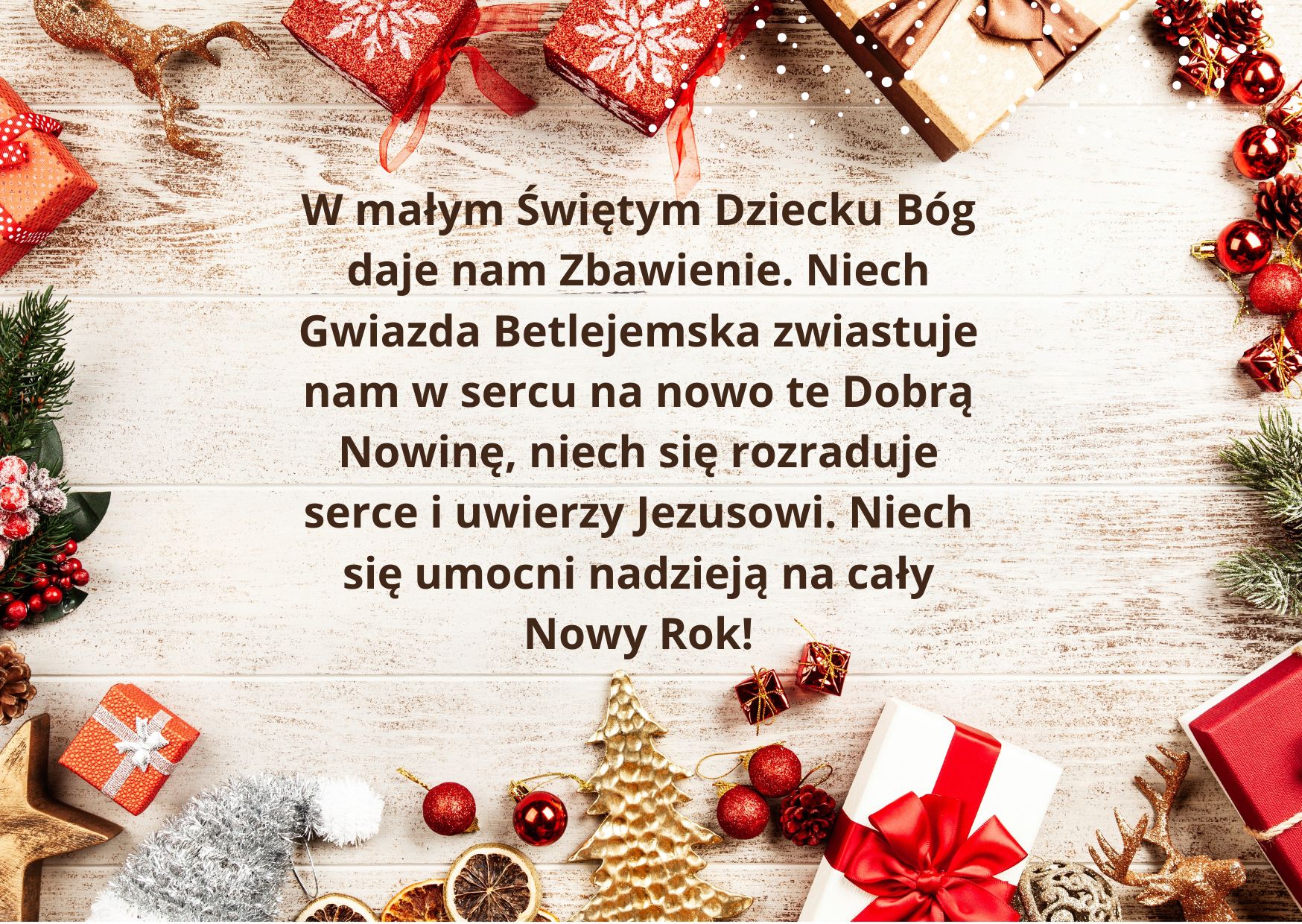 ŻYCZENIA ŚWIĄTECZNE 2022