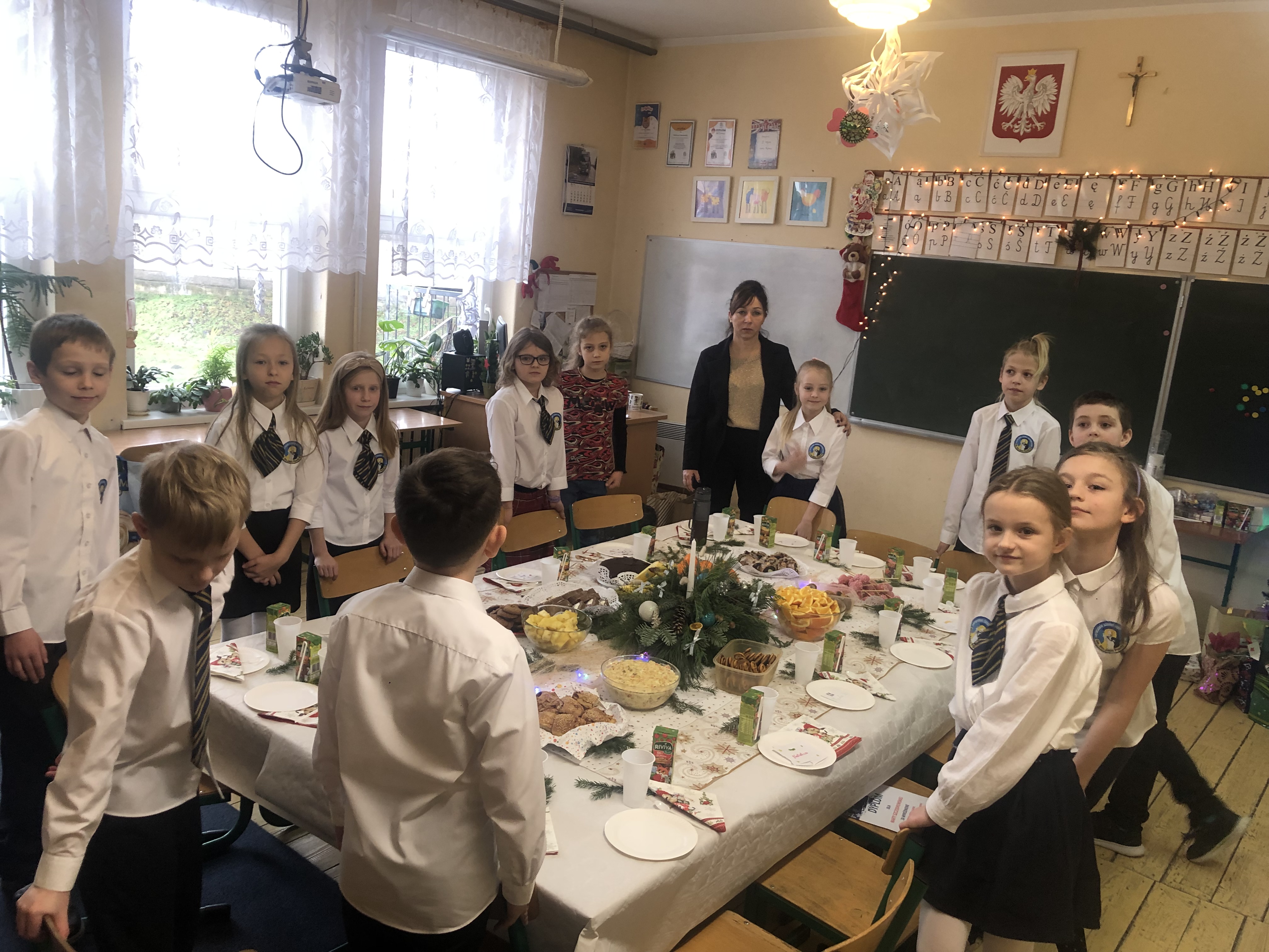 Wigilia w klasie 3