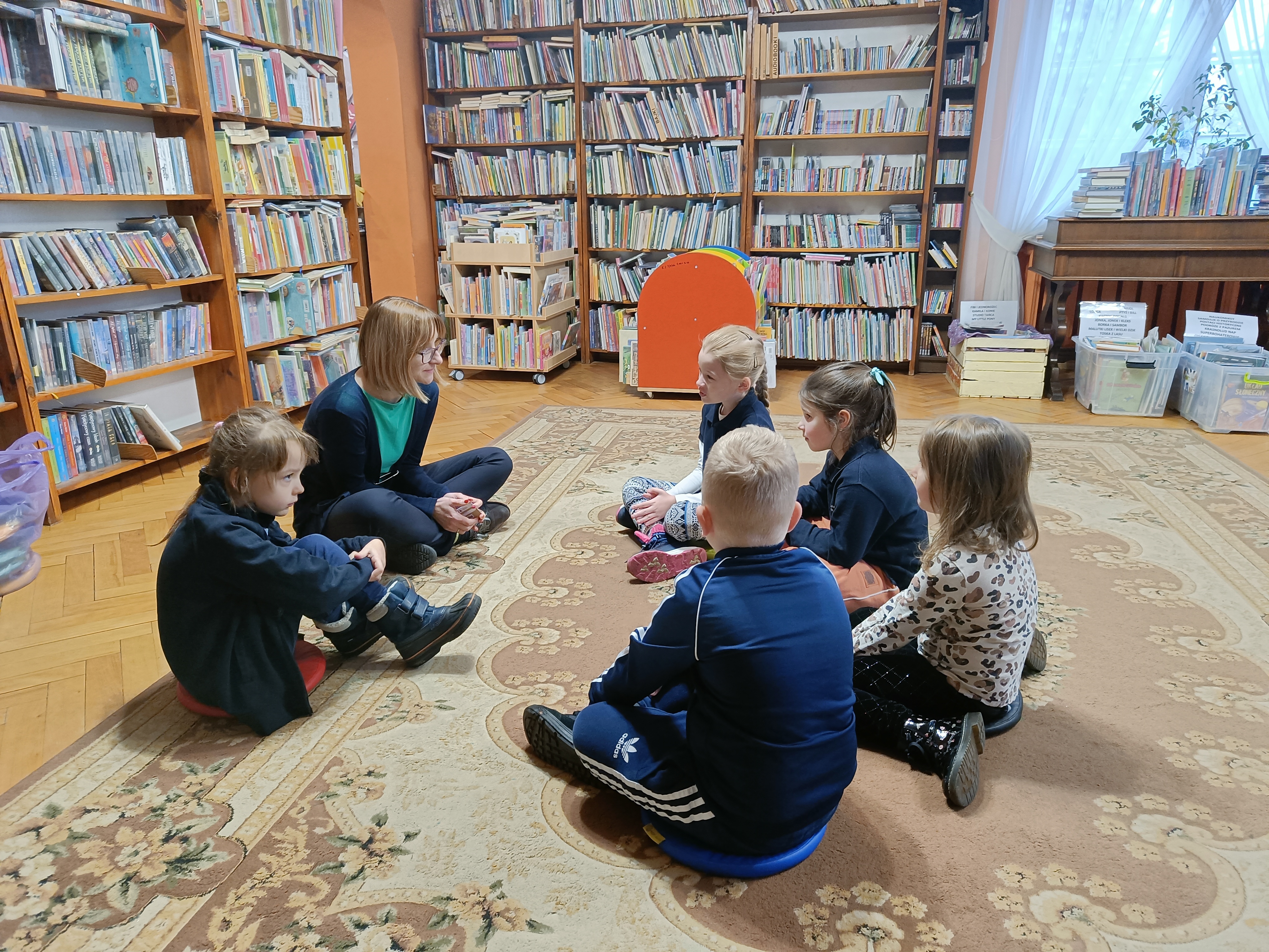 Wizyta w Powiatowej Miejskiej Bibliotece Publicznej w Pruszczu Gdańskim