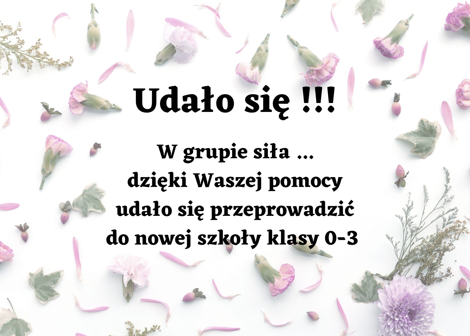 Udało się !!!