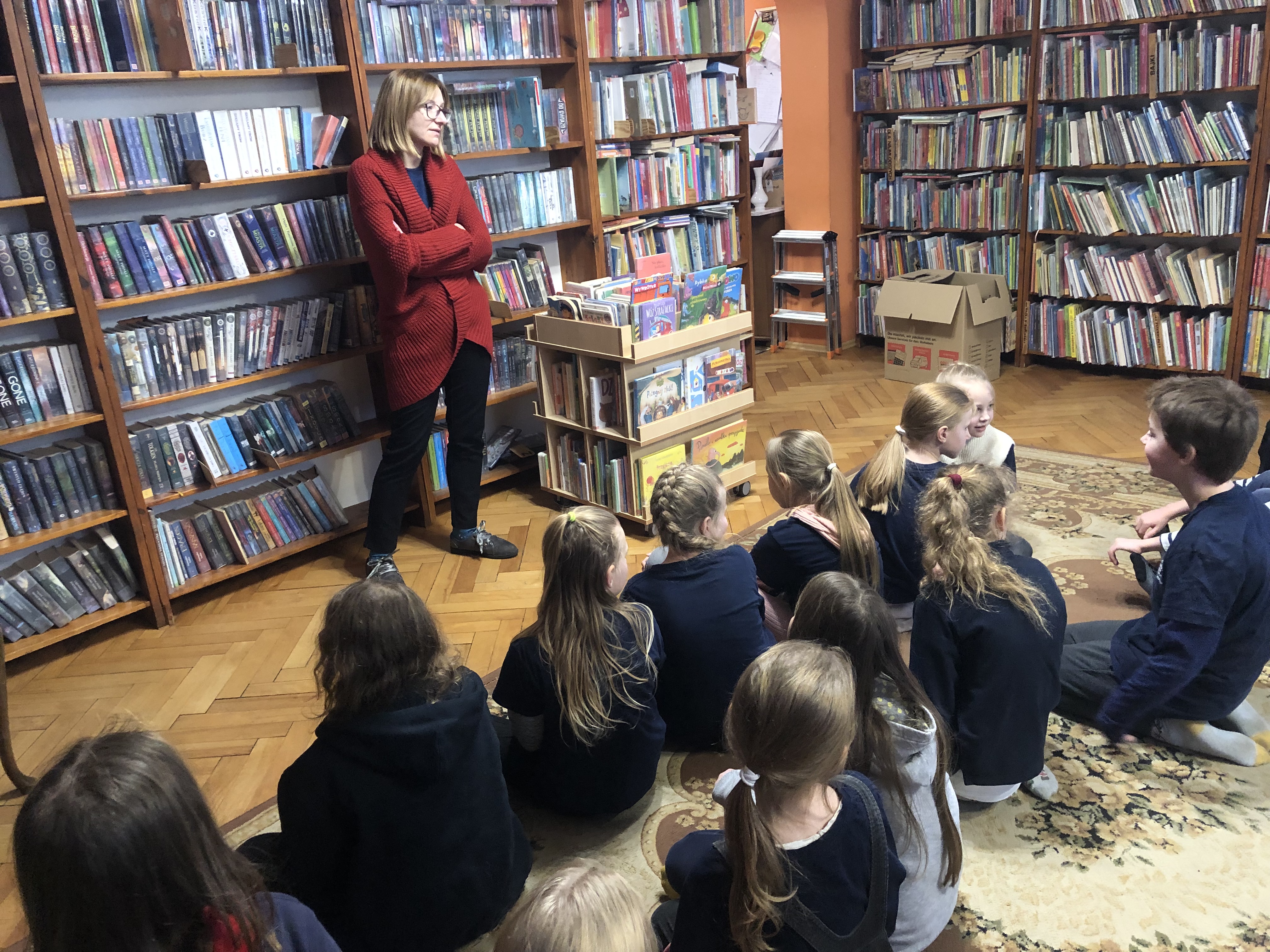 Spotkanie w bibliotece