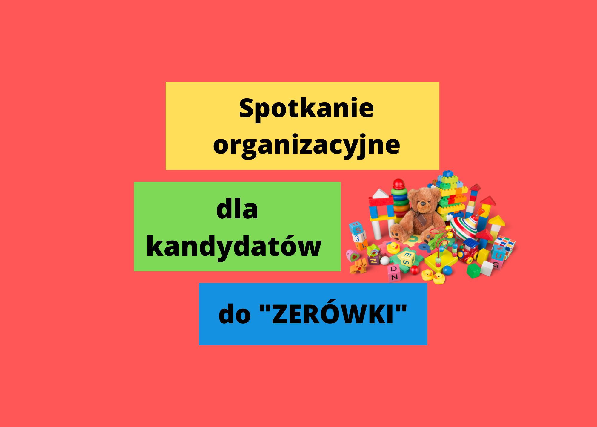 Spotkanie organizacyjne dla kandydatów do 