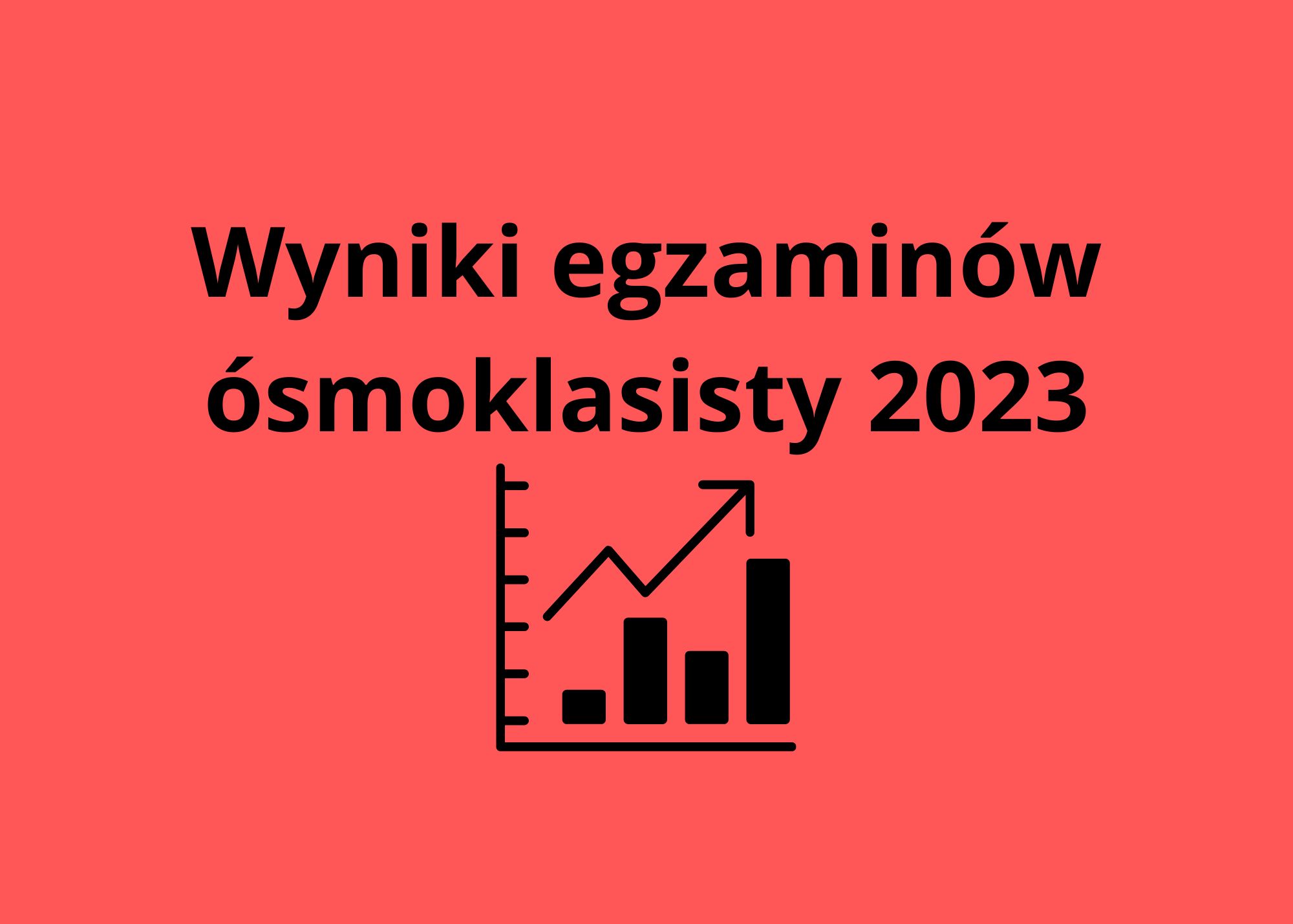 Wyniki egzaminów ósmoklasisty 2023