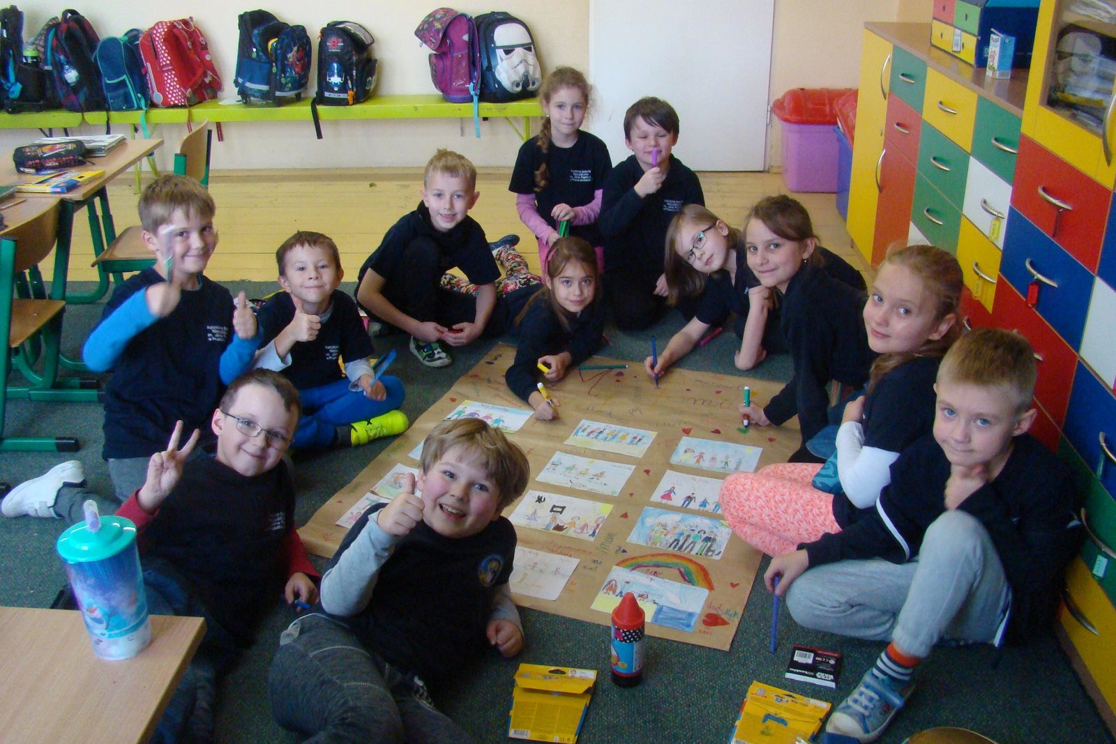 Klasa 2 - język angielski: zawsze się świetnie bawimy...