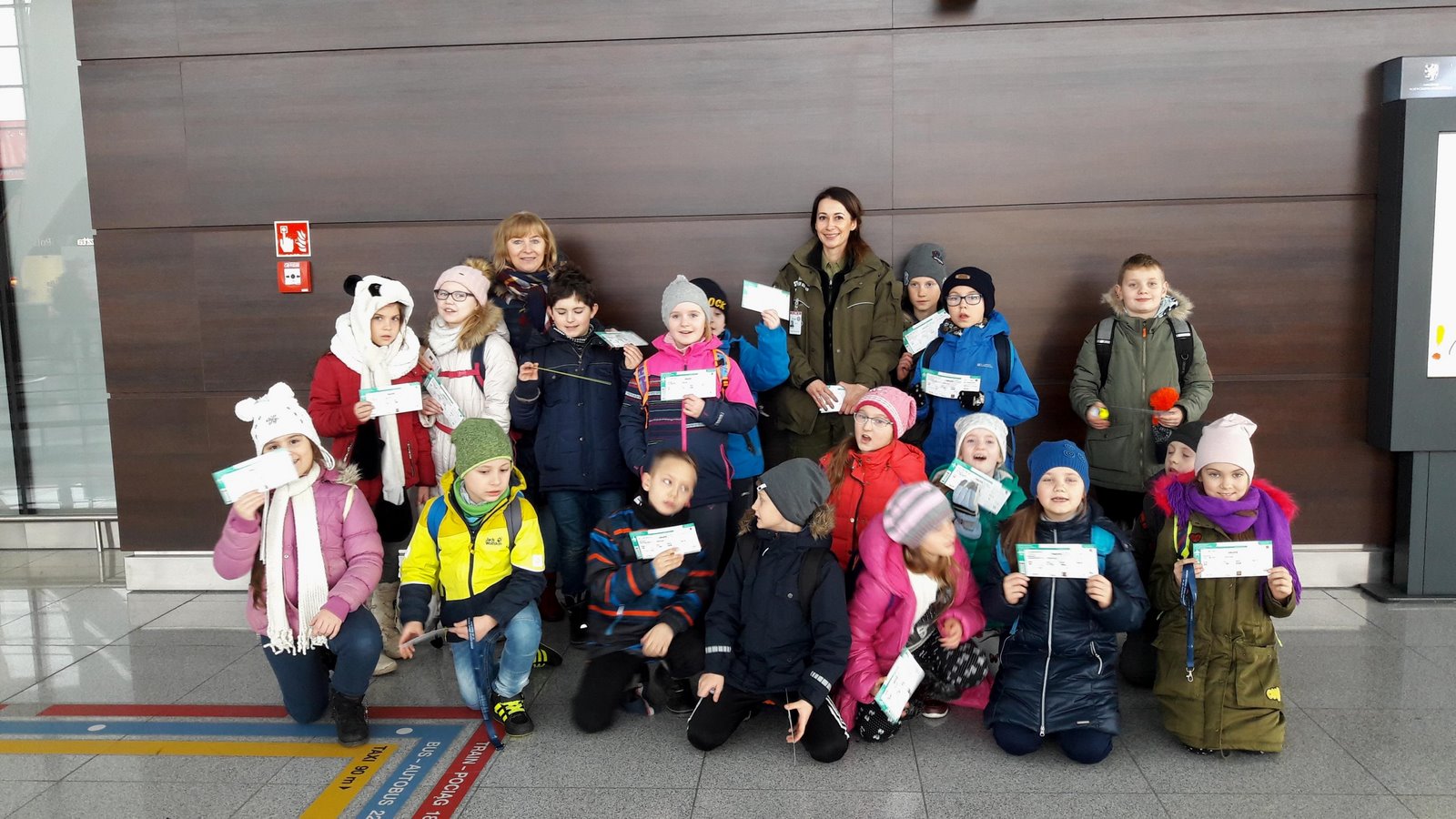 Wycieczka klasy III do Portu lotniczego im. Lecha Wałęsy w Gdańsku