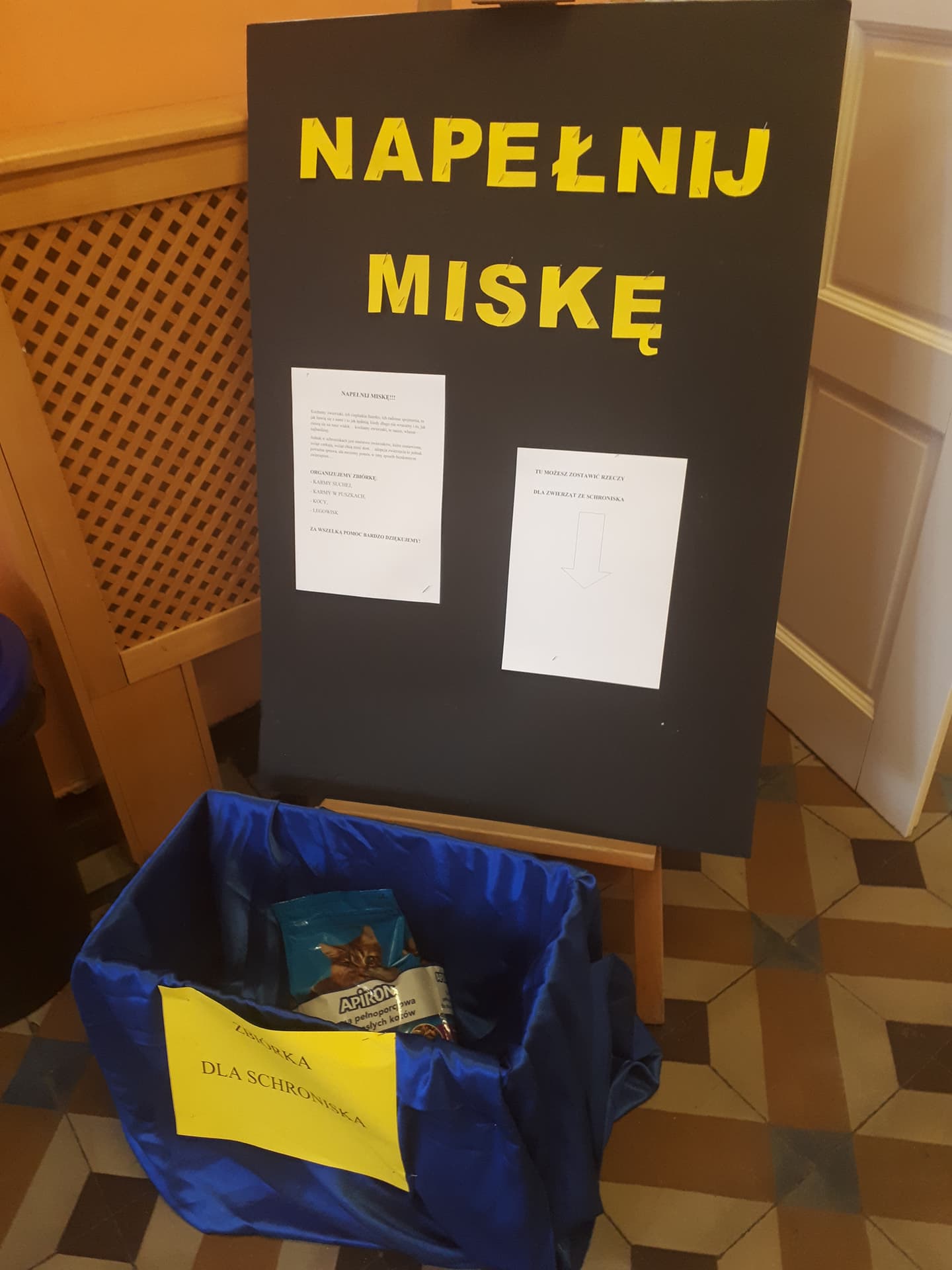 Napełnij miskę!