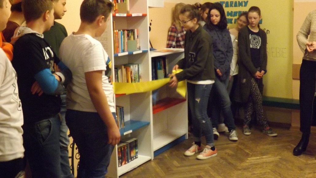 25 stycznia 2018 Wielkie Otwarcie Biblioteczki Szkolnej