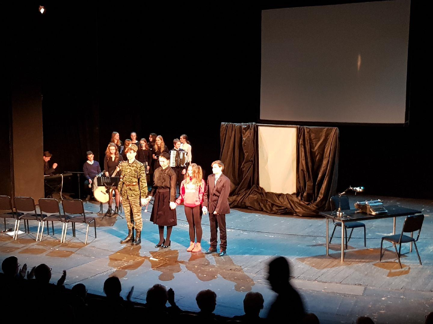 Nasi uczniowie na I Pomorskim Przeglądzie Teatrów na deskach Teatru Wybrzeże!