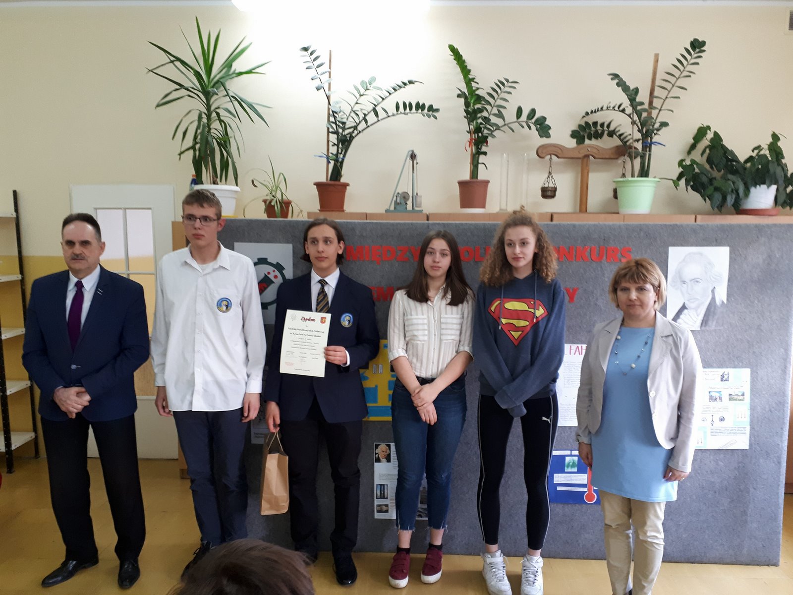 Sukces Katolickiej! Konkurs chemiczno-fizyczny!