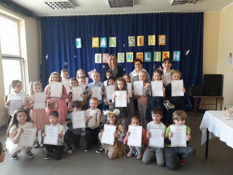 I CAN SING IN ENGLISH: konkurs piosenki angielskiej dla klas 0-3