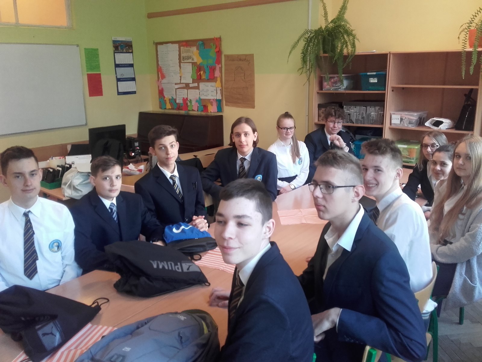 Egzaminy gimnazjalne klasy IIIA Gim.