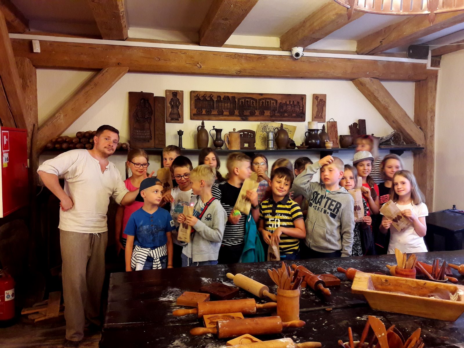 Klasa III na wycieczce w Toruniu – dzień 1